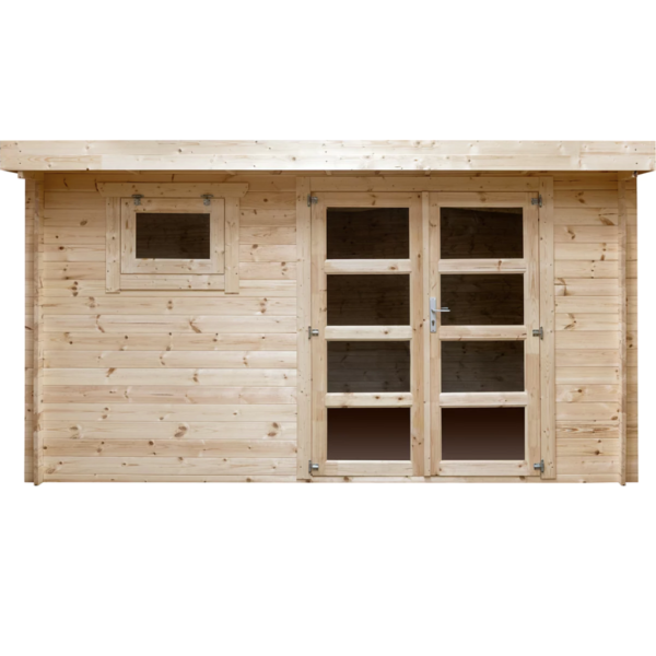 Abri de jardin bois moderne 13 m² – Qualité premium à prix direct fabricant